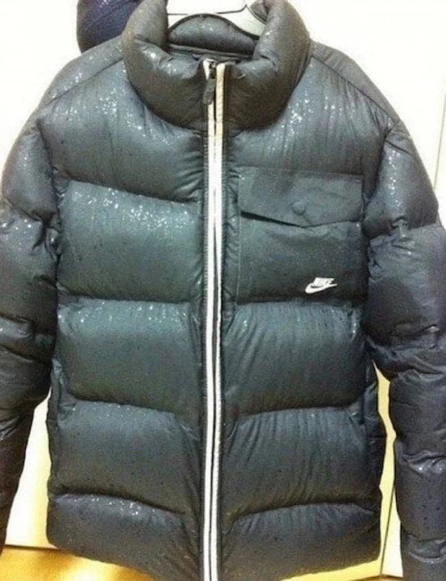 When your Nike puffer jacket meets Korean fried chicken